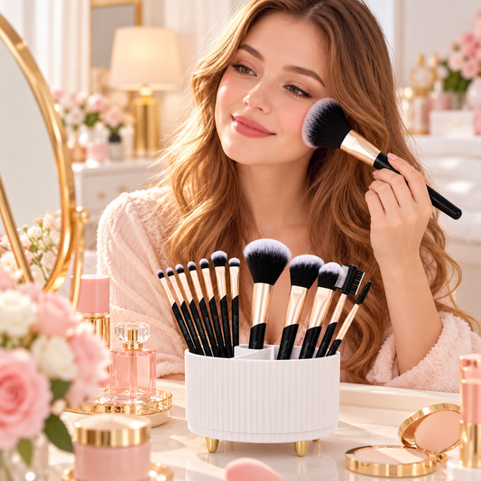 Lunelle 12-Piece Makeup Brush Set