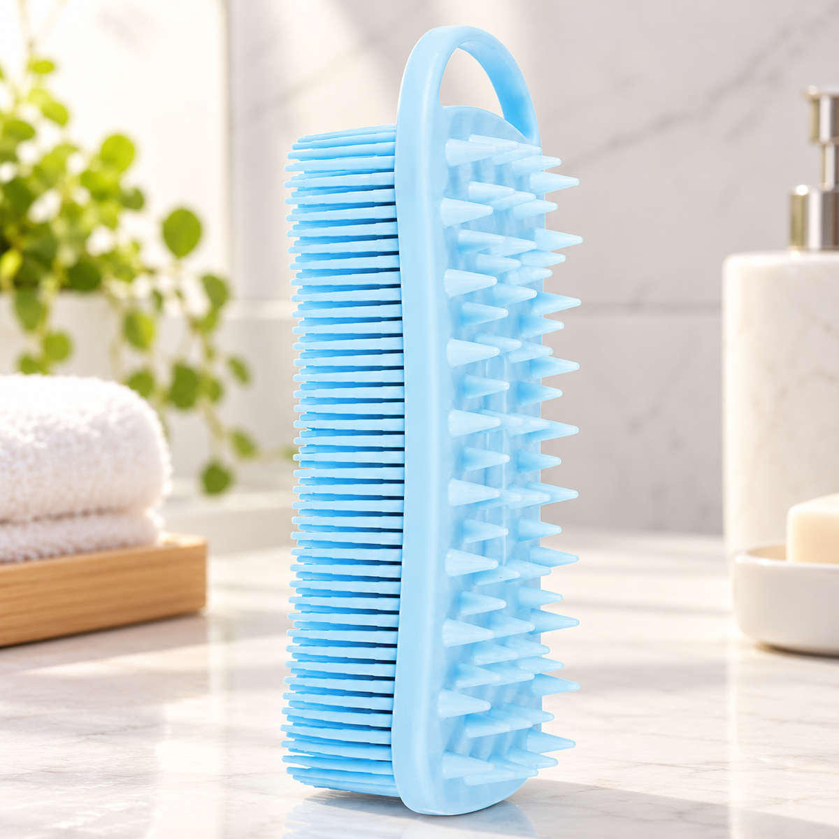 Lunelle 2-in-1 Silicone Body Scrubber