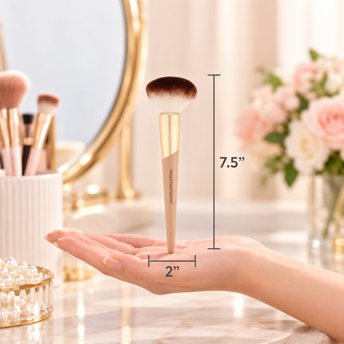 Lunelle 6-Piece Makeup Brush Set