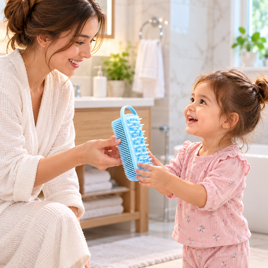 Lunelle 2-in-1 Silicone Body Scrubber