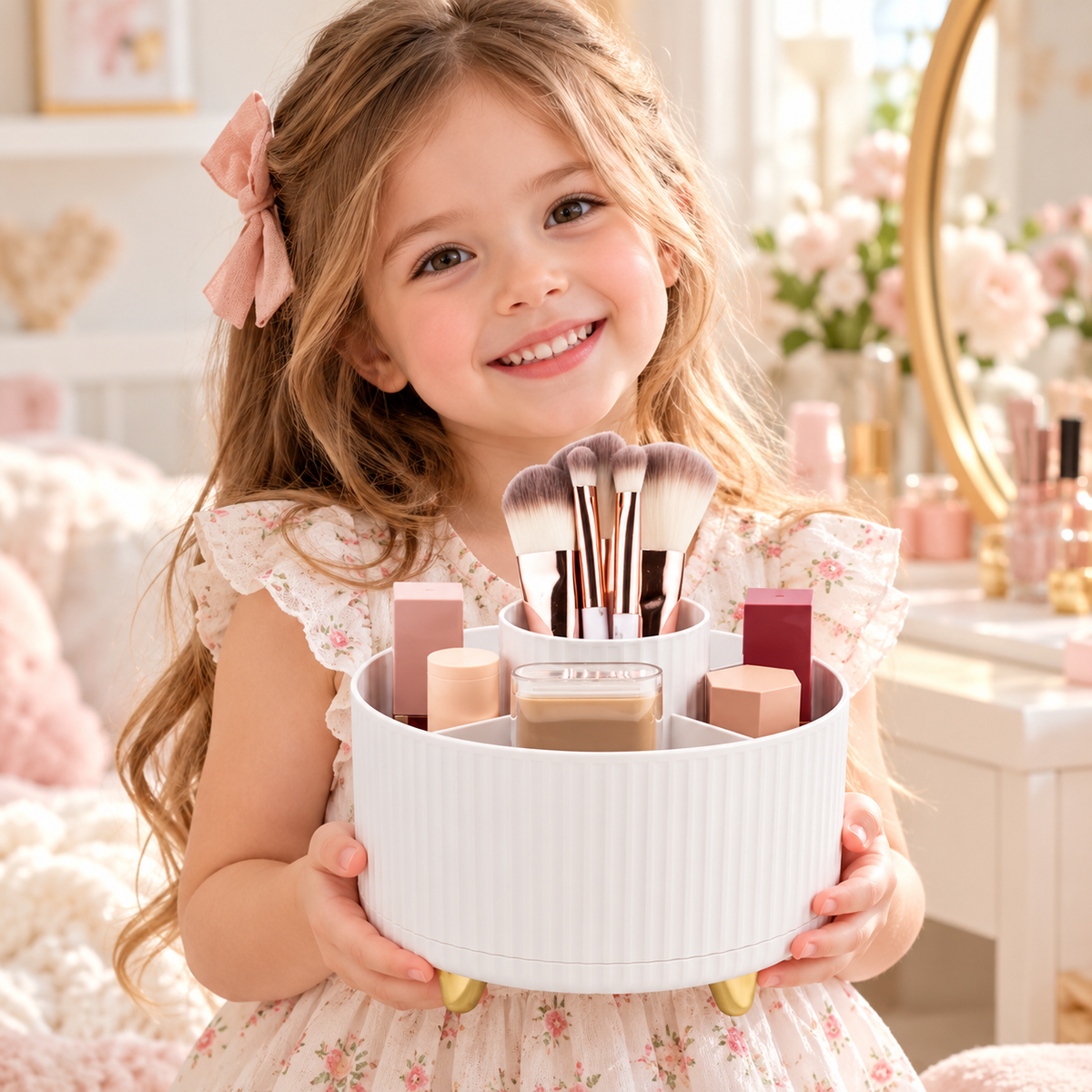 Lunelle Rotating Beauty Organizer