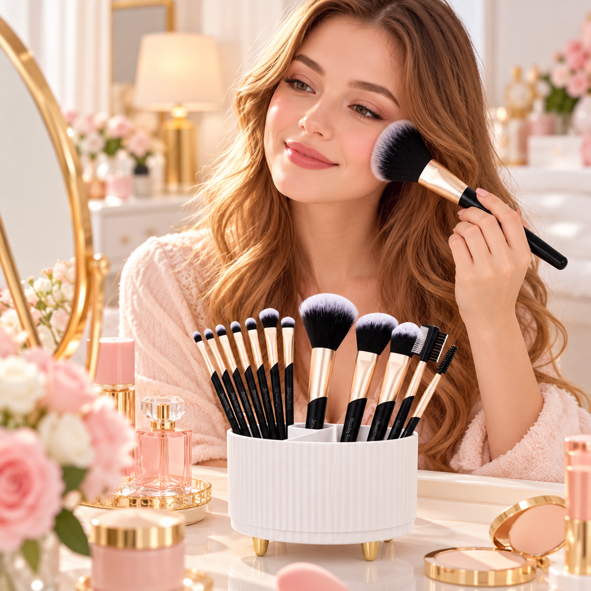 Lunelle 12-Piece Makeup Brush Set