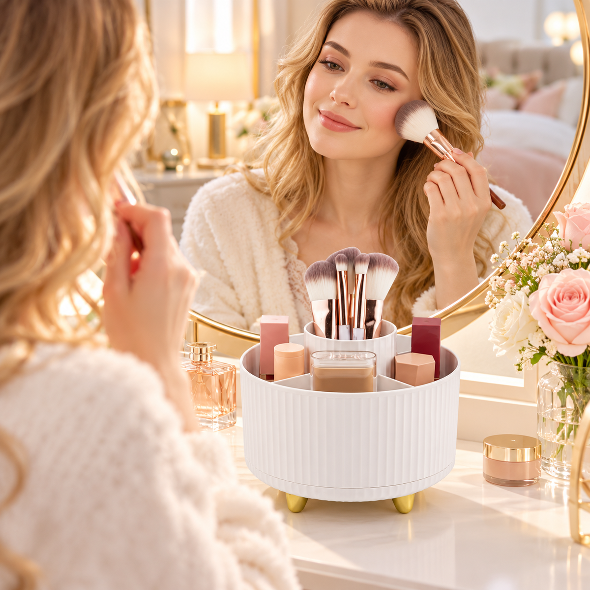 Lunelle Rotating Beauty Organizer